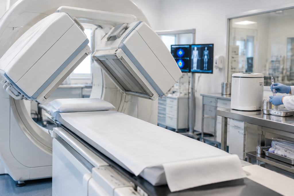 Gammacámara en un servicio de medicina nuclear